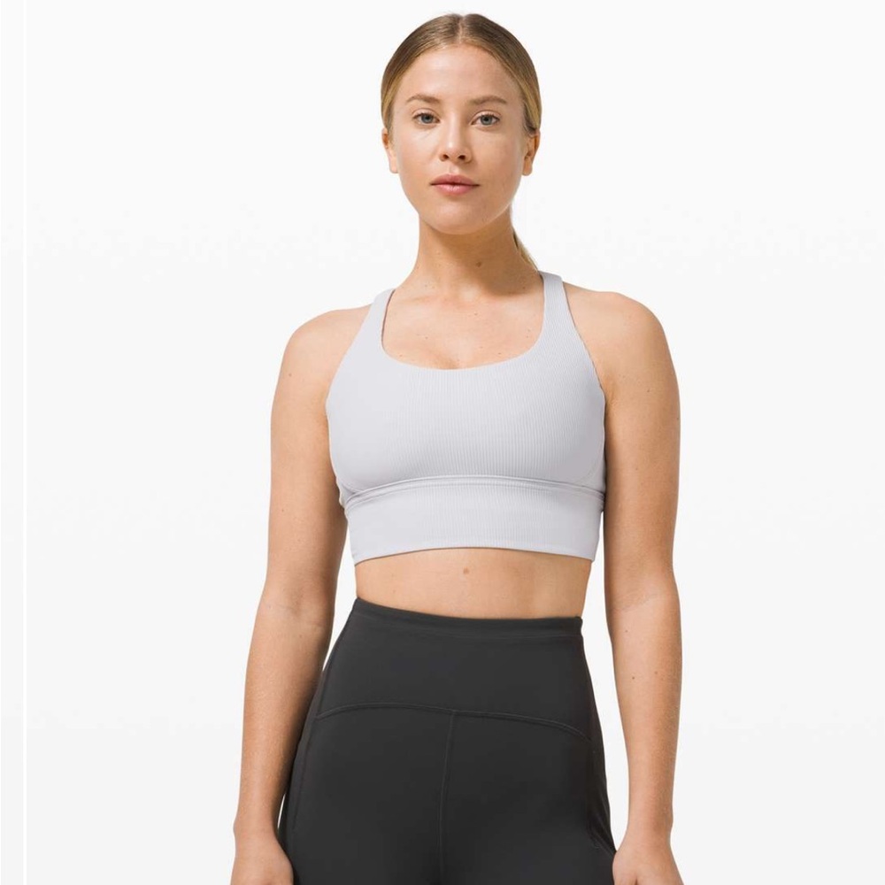 Lululemon Energy Bra Long Line Ribbed *Medium Support